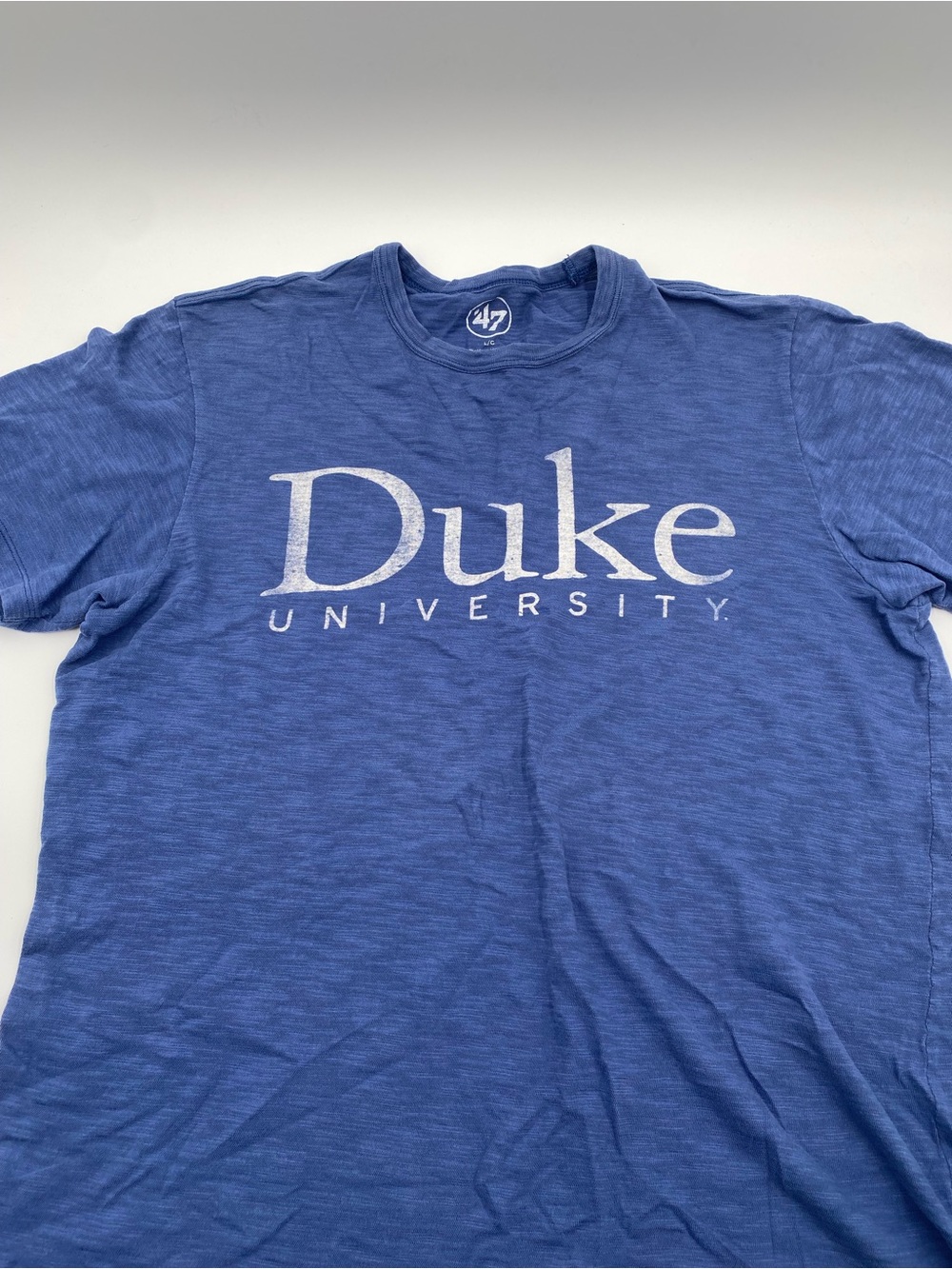 47 Brand Duke University Short-Sleeve Crewneck T-Shirt in Blue